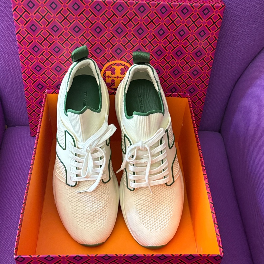Tory Burch T Sock Runner Circular Knit - Double Knit Sneakers